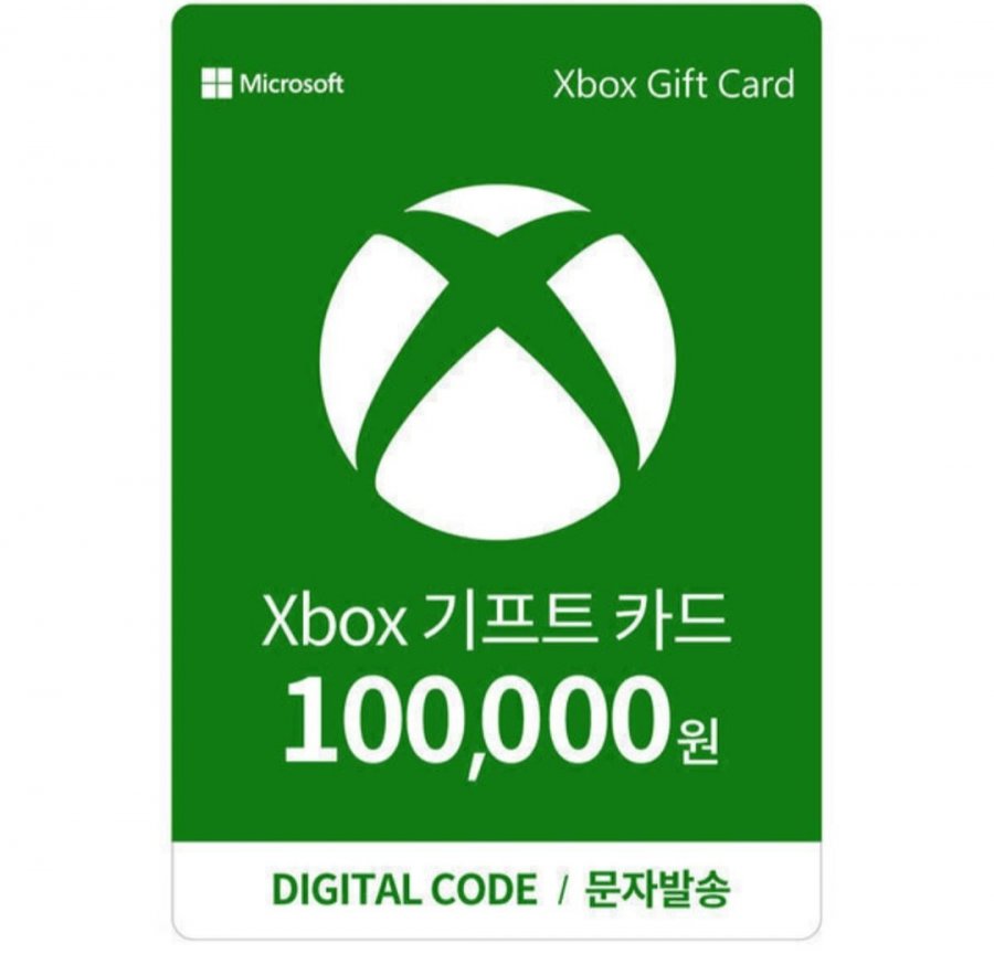 Thẻ quà tặng Xbox Phiếu quà tặng kỹ thuật số 100.000 won