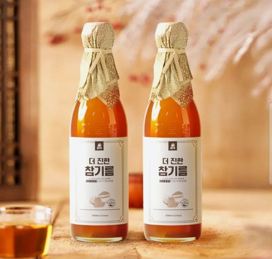 Dầu mè ép lạnh 350ml x 2 chai
