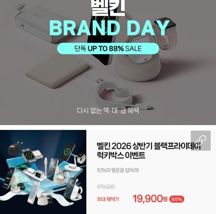 Hộp may mắn Belkin 2026