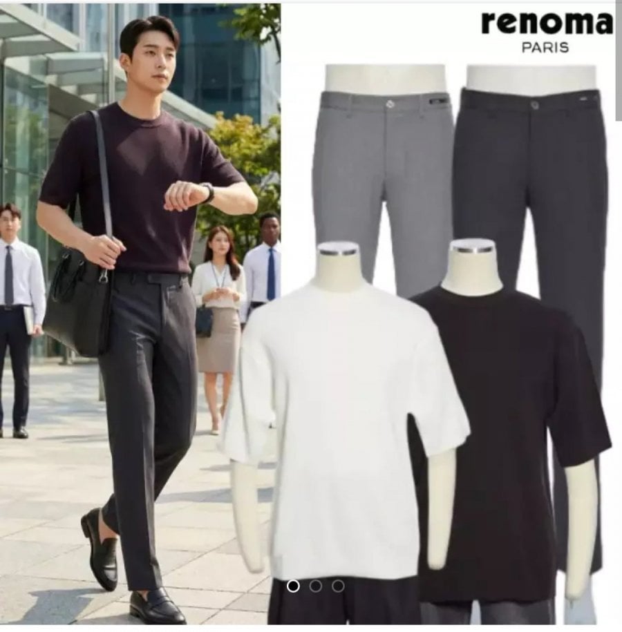 Quần mỏng mùa hè Renoma S/S & áo thun ngắn tay thoáng khí, 8 loại cho bạn lựa chọn (1)