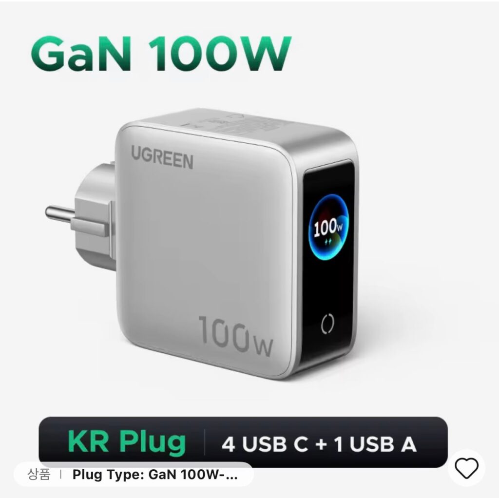 [Ali] Bộ sạc nối đất GaN 100w và 160/200W mới của Ugreen