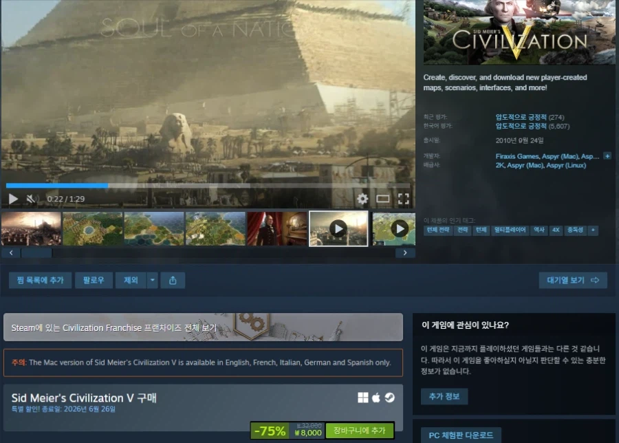 Nền văn minh của Sid Meier 5