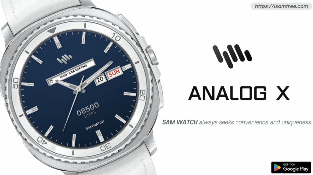 Mặt đồng hồ Galaxy SamWatch Analog