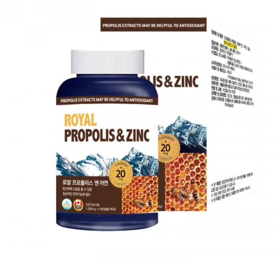 Royal Propolis & Zinc cung cấp 6 tháng