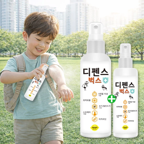 Thuốc đuổi muỗi Defense Bugs, 150ml, 1 miếng + 50ml, 1 miếng