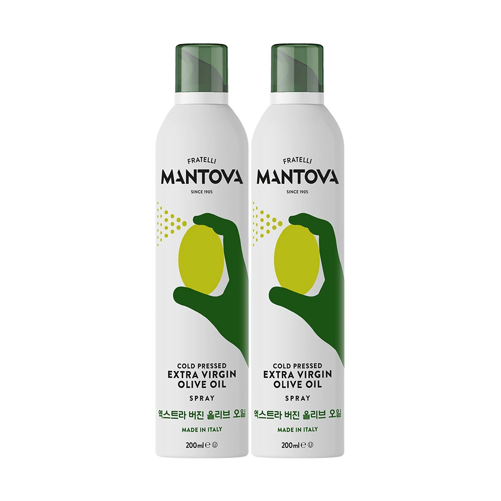 Xịt dầu ô liu nguyên chất Mantua, 200ml, 2 chiếc
