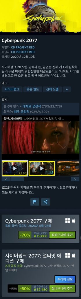 Cyberpunk 2077: Phiên bản cuối cùng