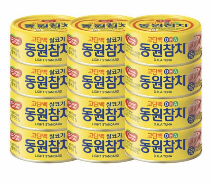Dongwon Light Standard 150G 8 lon + DHA 150G 4 lon