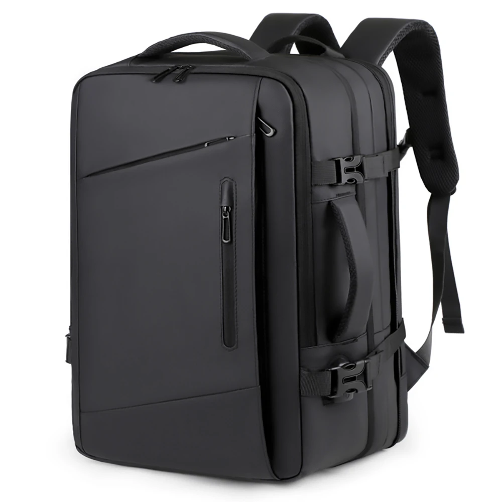 Ba lô du lịch Swisstone có thể mở rộng, màu đen, 35L, 1 chiếc