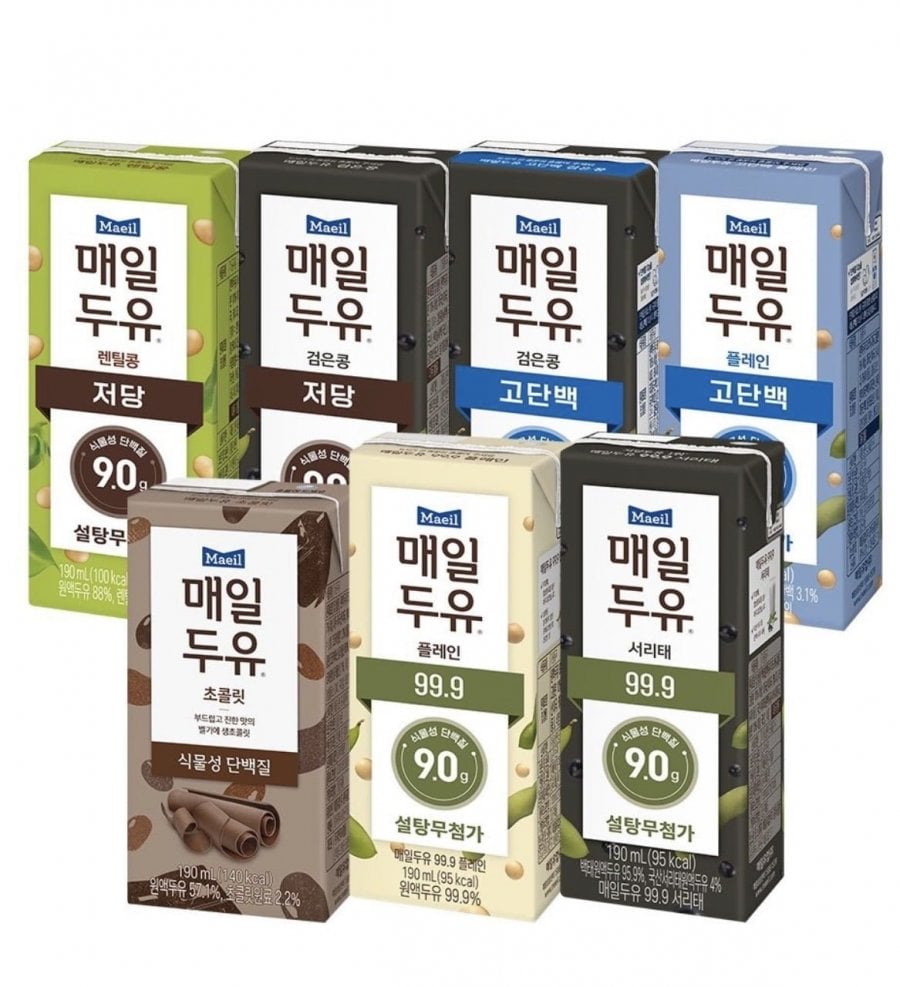 Sữa đậu nành Maeil Protein cao 190ml 48 gói