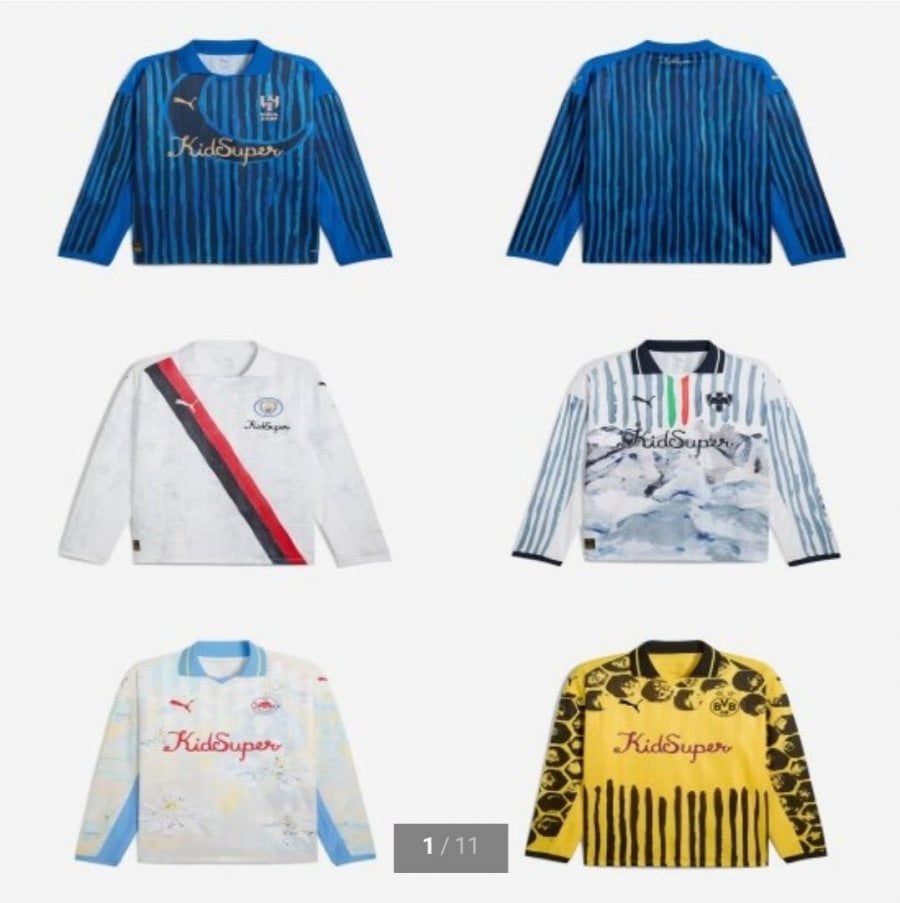 Áo sơ mi cổ điển Puma Kid Super LS