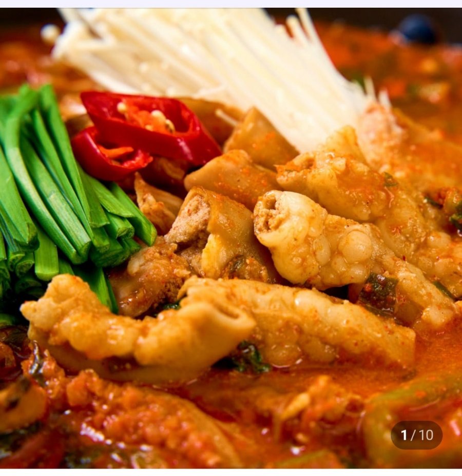 Lẩu lòng bò 1kg + Lẩu bò Hàn Quốc Daechang 1kg + Lòng bò 160g