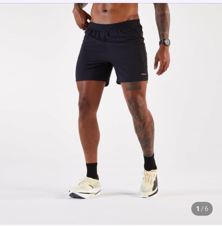 Quần short chạy bộ Decathlon nam 6 inch Comfort 500