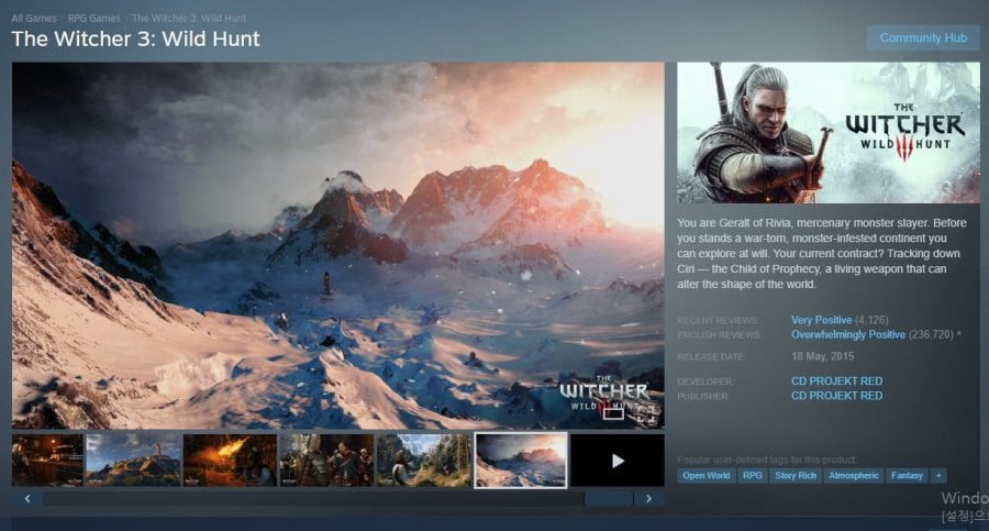 Witcher 3 Cuộc săn hoang dã