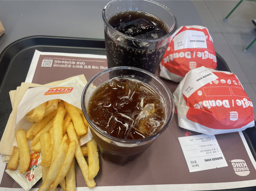 (Burger King) Bulgogi Whopper Junior + Whopper Junior + Cola R + Cola R + Khoai tây chiên R
