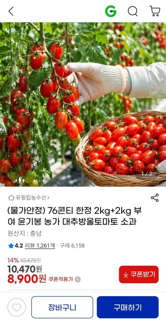 2kg+2kg táo tàu cà chua bi quả nhỏ