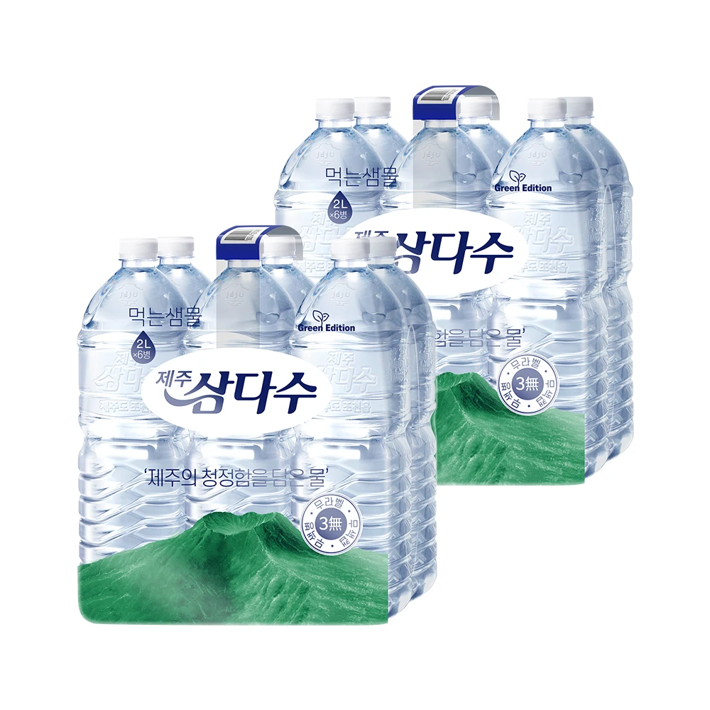 Jeju Samdasoo, nhãn ngẫu nhiên, 2L, 12 chai