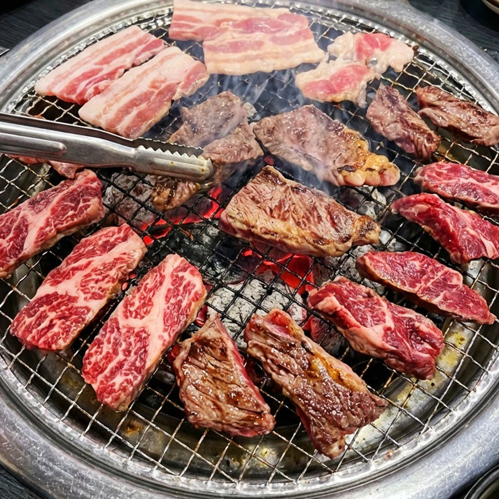 Bò tấm các loại, 500g thịt bò + 200g thịt sườn + 300g thịt quạt, 1kg, 1 suất