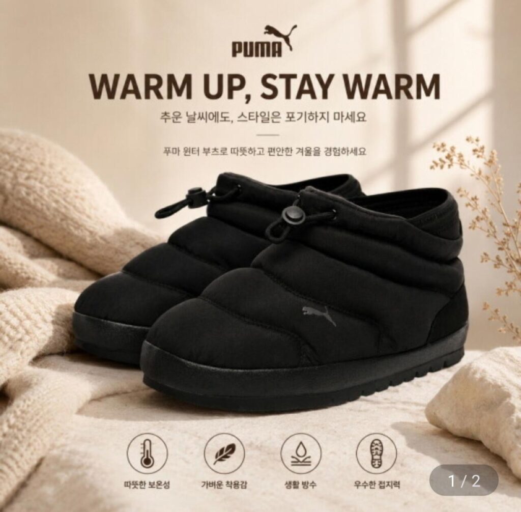 Giày bốt có đệm Unisex Puma Tough Terra Mid