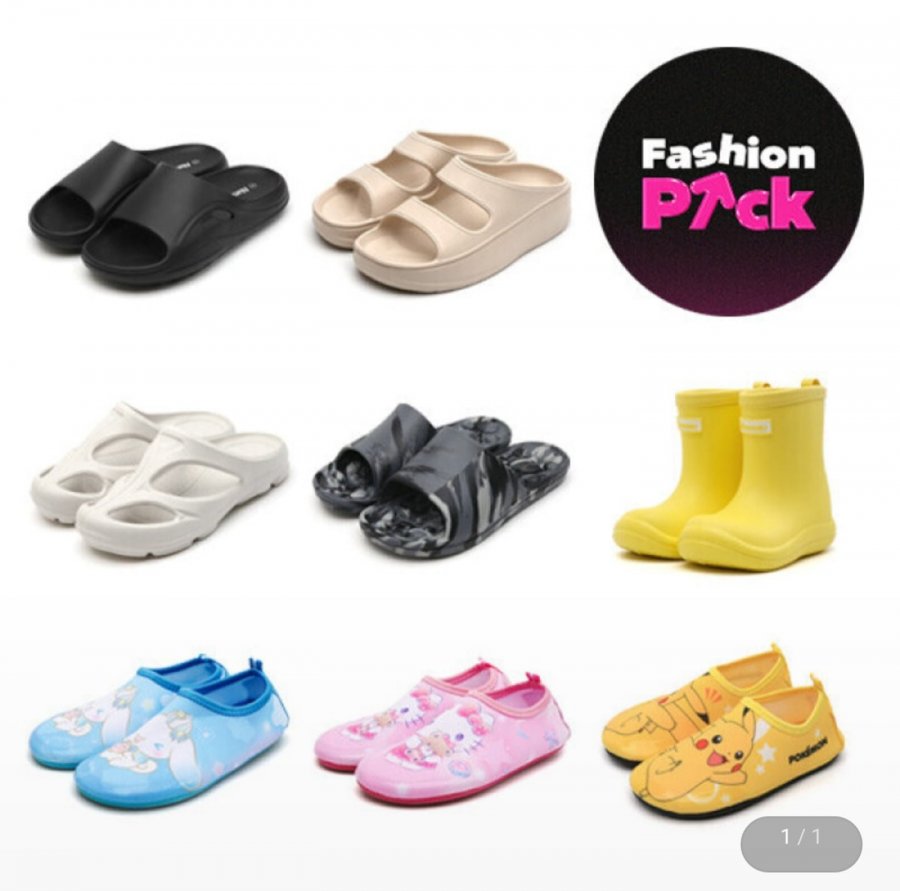 Các loại dép, sandal mùa hè