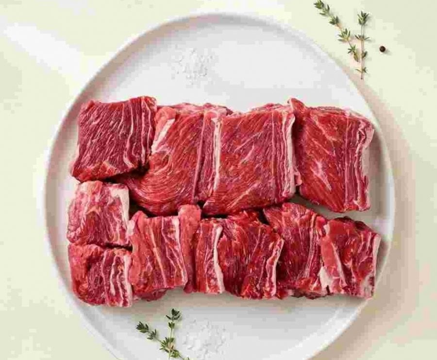 100g thịt bò Úc đông lạnh jjimgalbi
