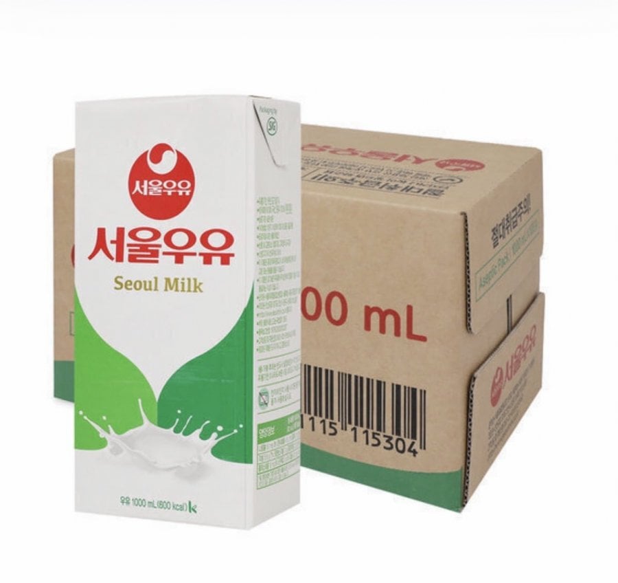 Sữa tiệt trùng Seoul Milk 1000ml x 10 gói
