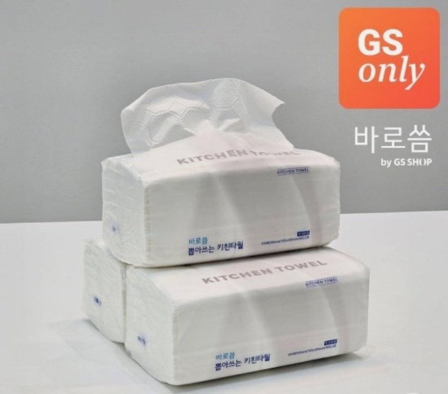 900 tờ khăn bếp 3 lớp