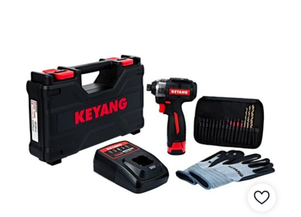 [Coupang] Bộ dụng cụ máy khoan động lực sạc không dây Gyeyang 16V (146.960 KRW/tặng)