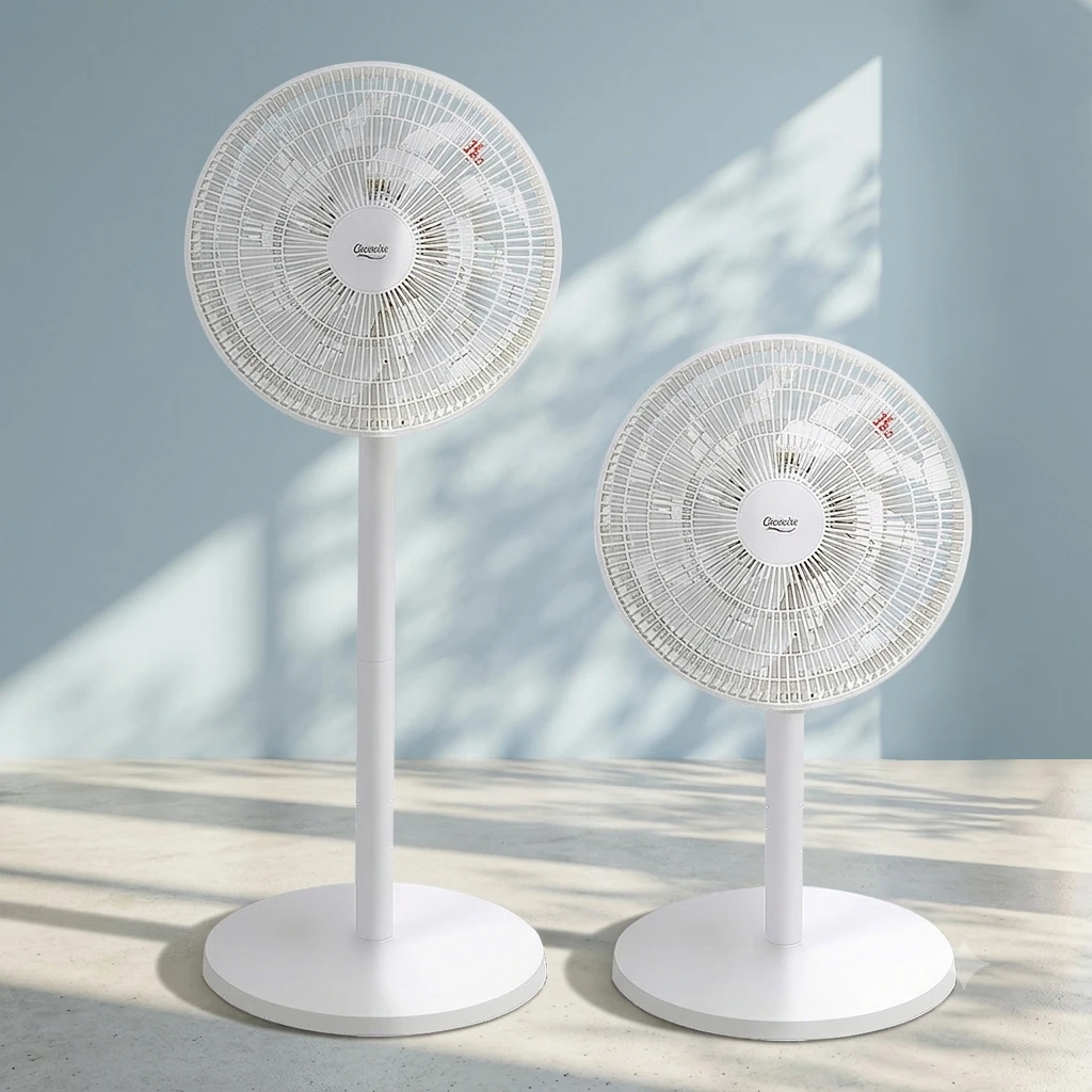 Cocoer Air Jet Circulator Quay số màu trắng, CCA-W0430, 1 chiếc