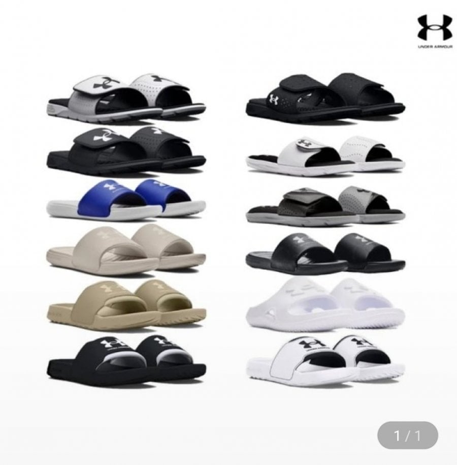 Dép Du Lịch Mùa Hè UA Nam Nữ Under Armour, 30 Loại, Chọn 1 Bộ Sưu Tập