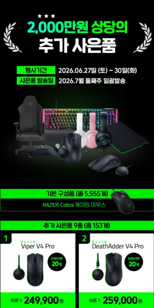 [Naver] Hộp may mắn REZER