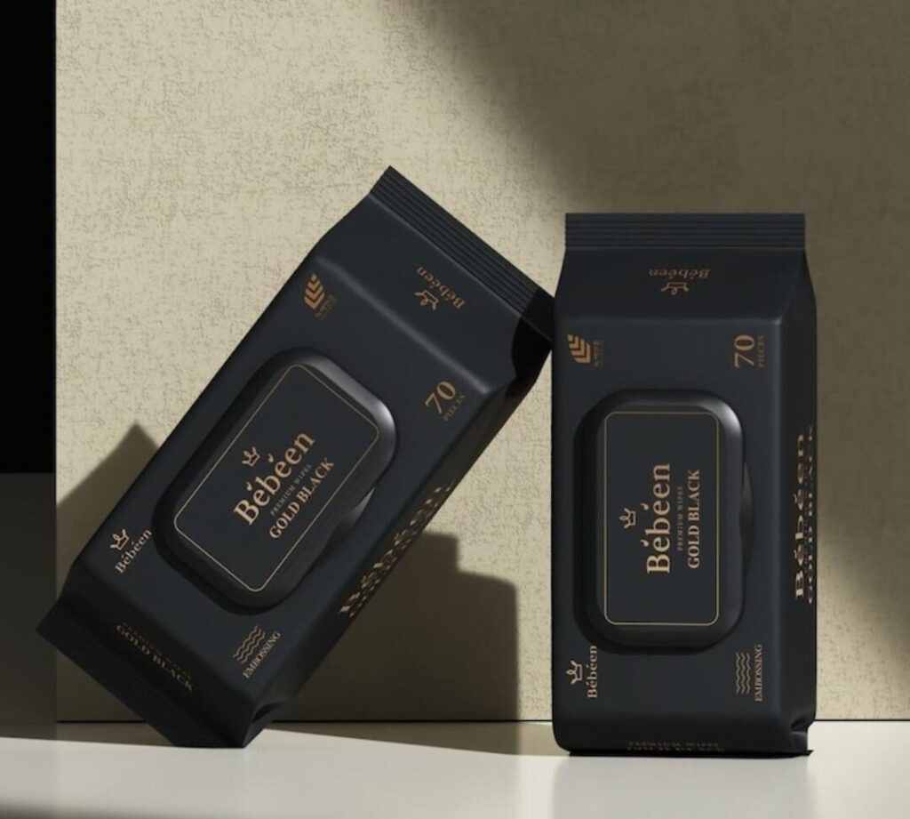 Bebean Gold Black Cap Loại 70 tờ 20 gói