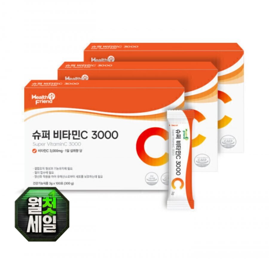 Vitamin C 3000 100 gói x 3 hộp