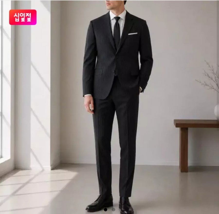 Suit nam len đen 100 suit 3 mùa + cà vạt