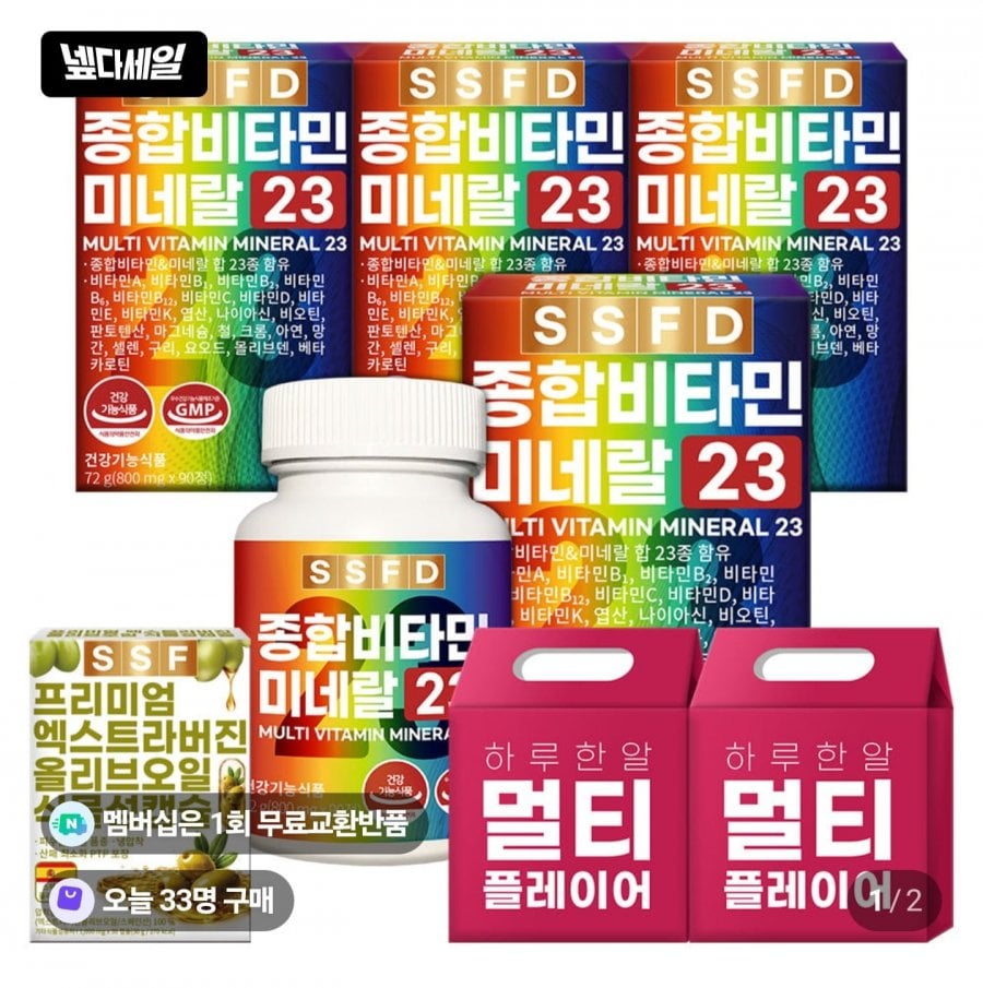 Cung cấp vitamin tổng hợp 12 tháng