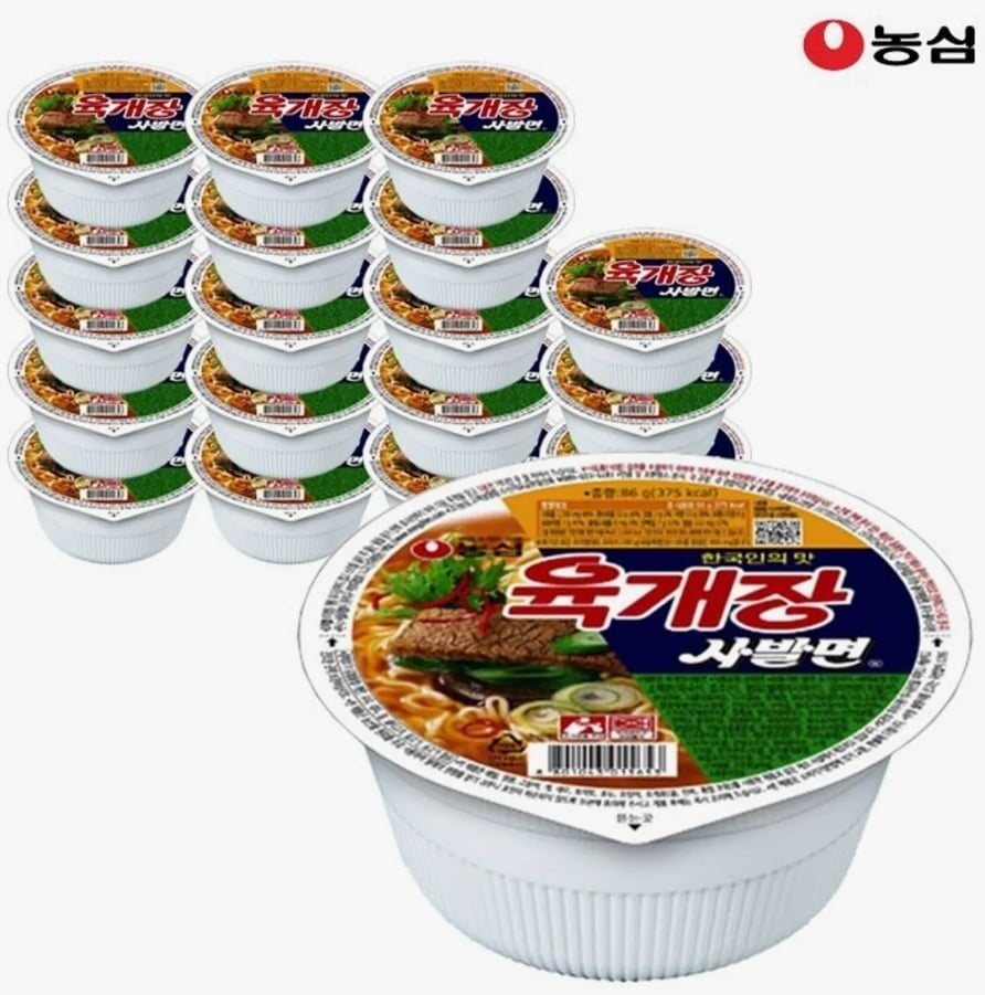Mì Bát Nongshim Yukgaejang 86g x 24