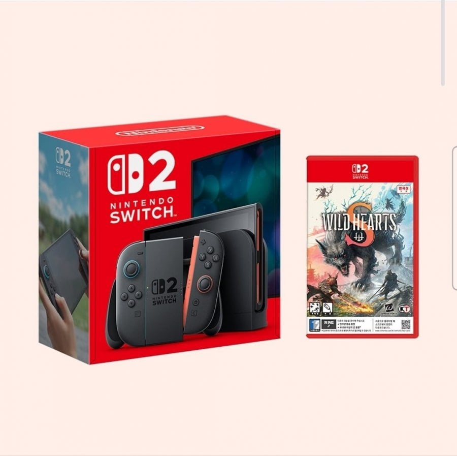 Thân máy Nintendo Switch 2 + Nintendo Switch 2 Trái tim hoang dã S