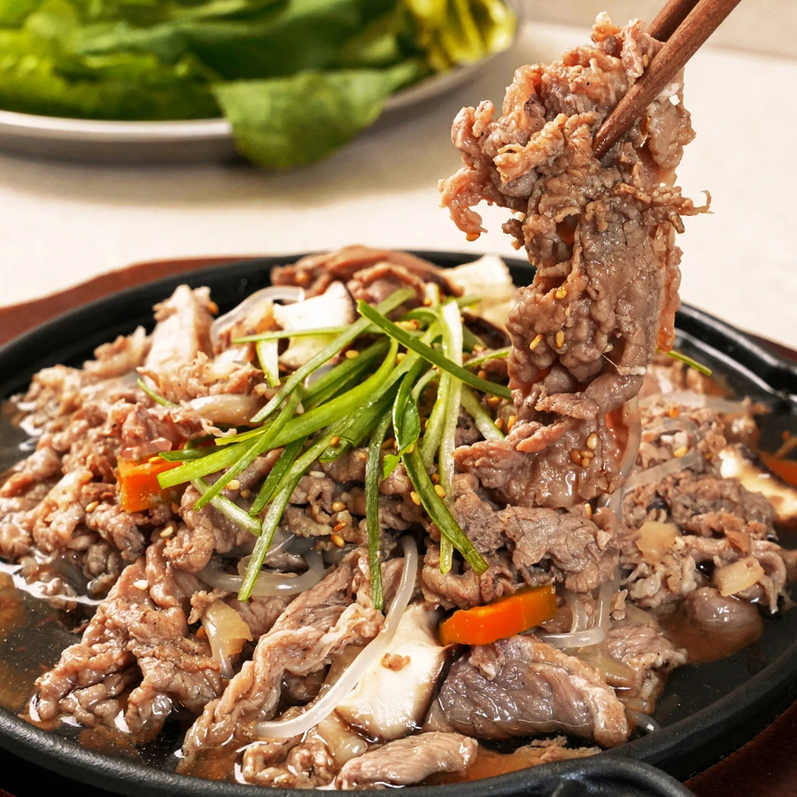 Thịt thăn Sonojeong bulgogi, 500g, 3 gói