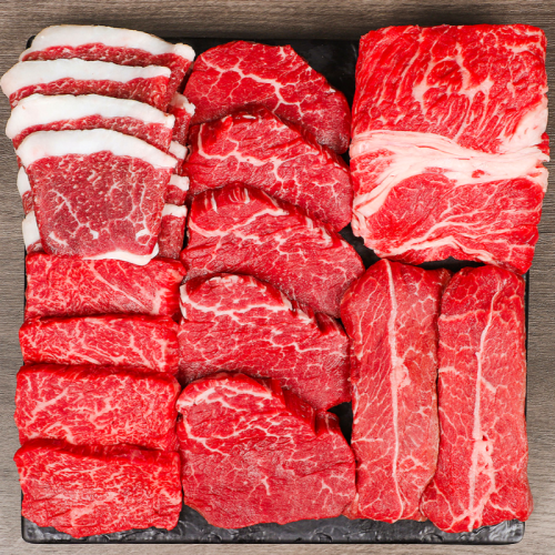 [Khác] 200g thịt thăn bò nội địa loại 1 + 200g sợi dài + 200g quạt (24.570 KRW/miễn phí)