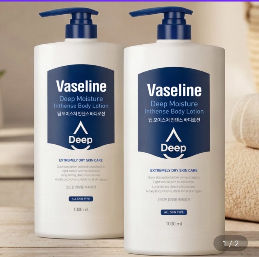 Sữa dưỡng thể Vaseline 1000ml x 2
