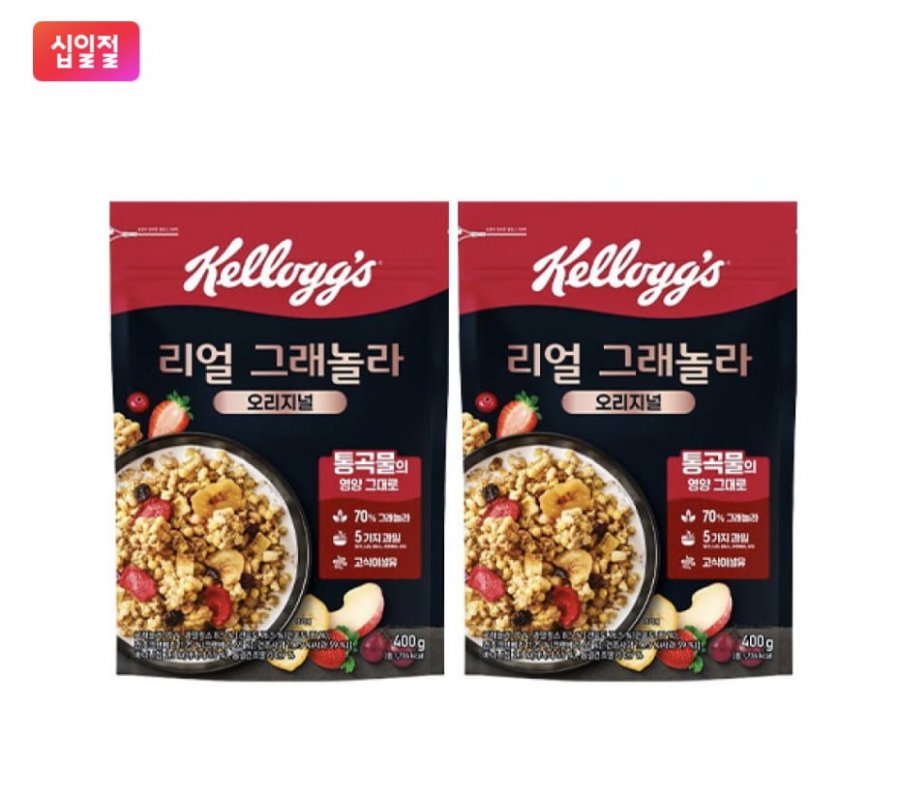 Ngũ cốc Real Kellogg’s 400g x 2
