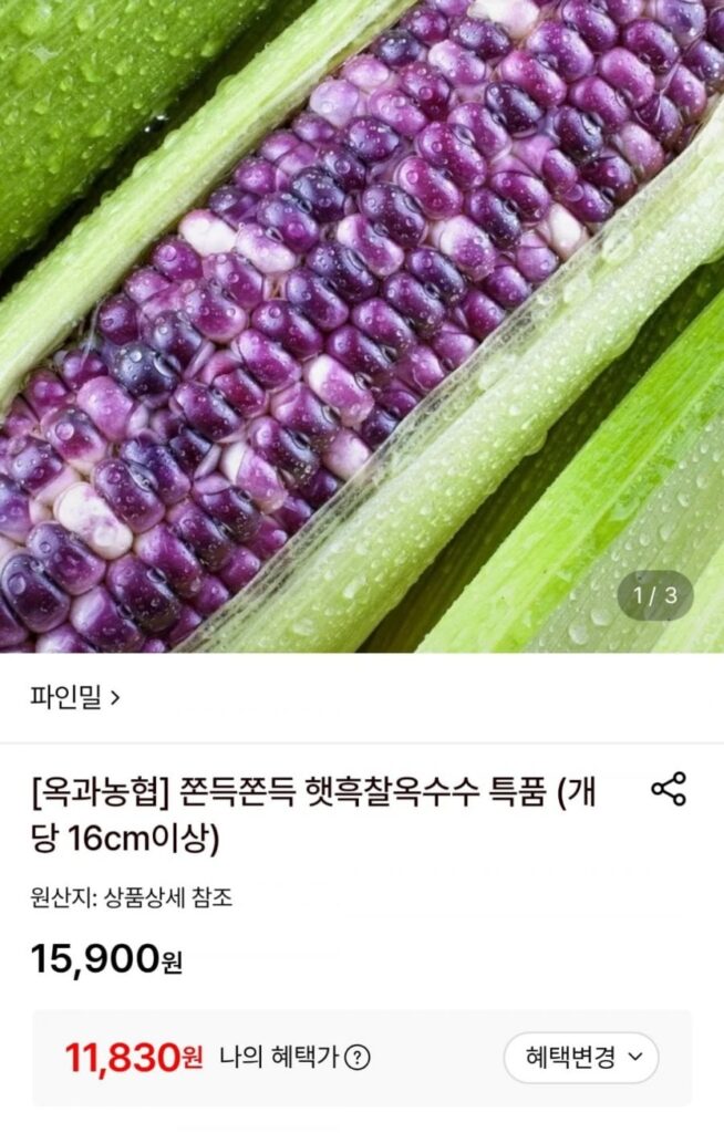 10 bó ngô nếp đen đặc biệt