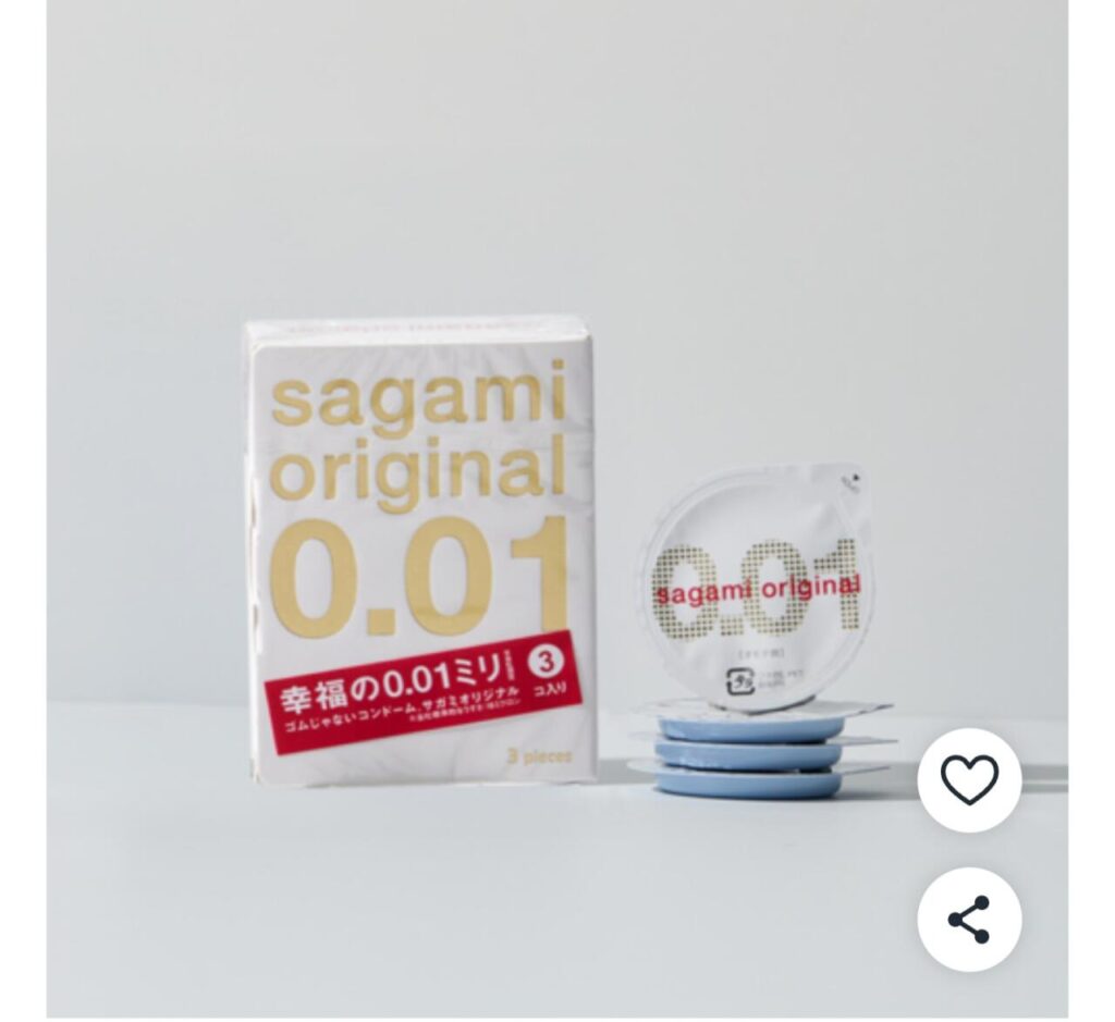 Bao cao su loại thường Sagami Original 001, 3 gói (6)