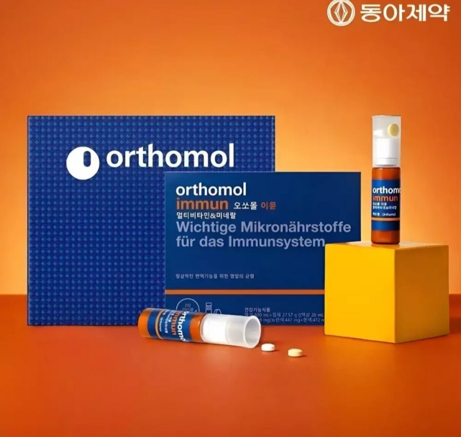 Dược phẩm Đông Á Orthomol Immune cung cấp 30 ngày