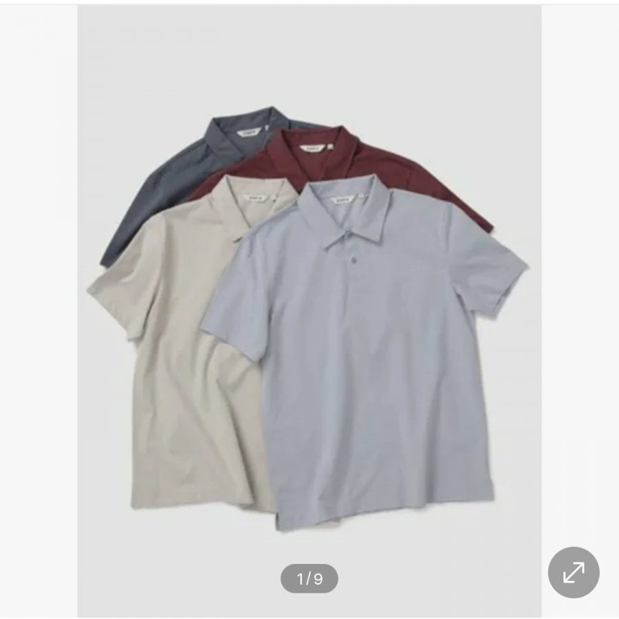 Áo thun có cổ Geogia 2026 S/S (2 loại chọn 1)