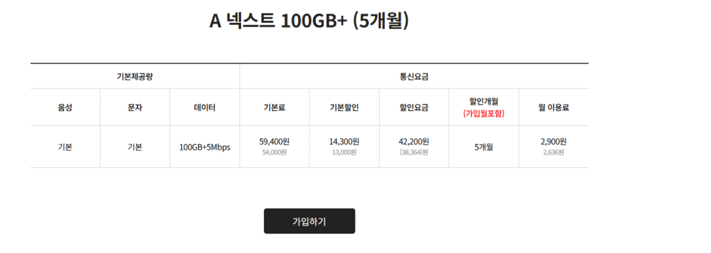 [Khác] Mạng A-Mobile SK 5 tháng 100GB+5MBPS