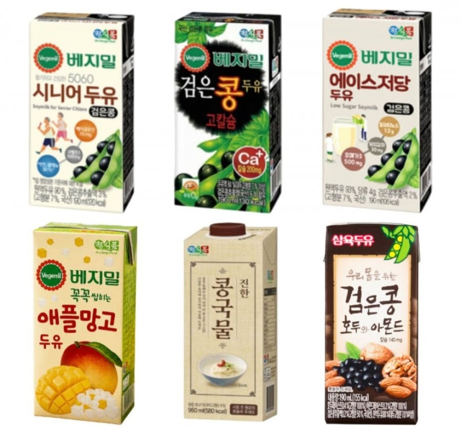 Sữa đậu nành ít đường Vegemil Ace 64 gói và các dòng sản phẩm khác