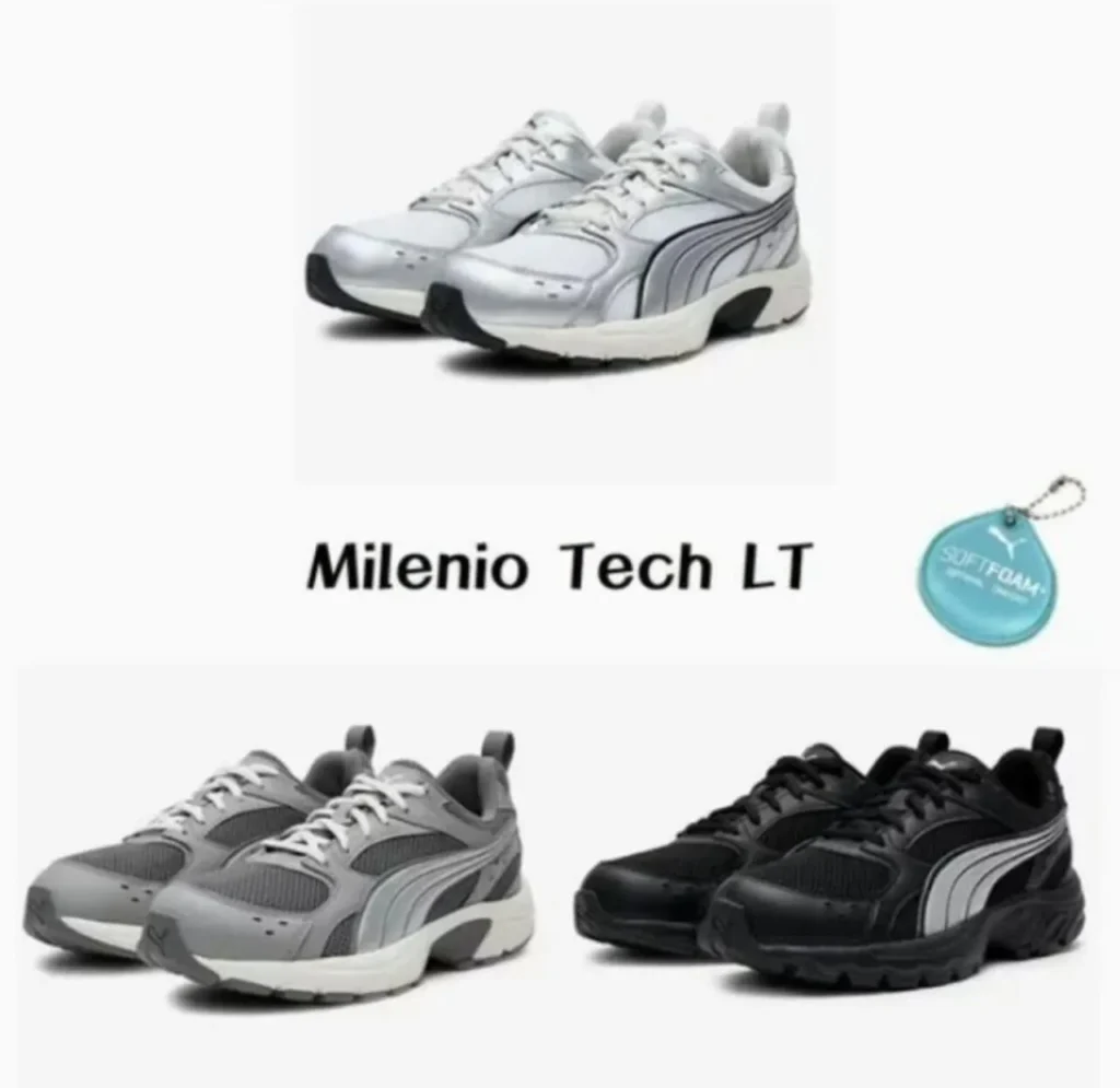 Giày chạy bộ nam Puma Giày tập luyện Giày thể thao hàng ngày Milenio
