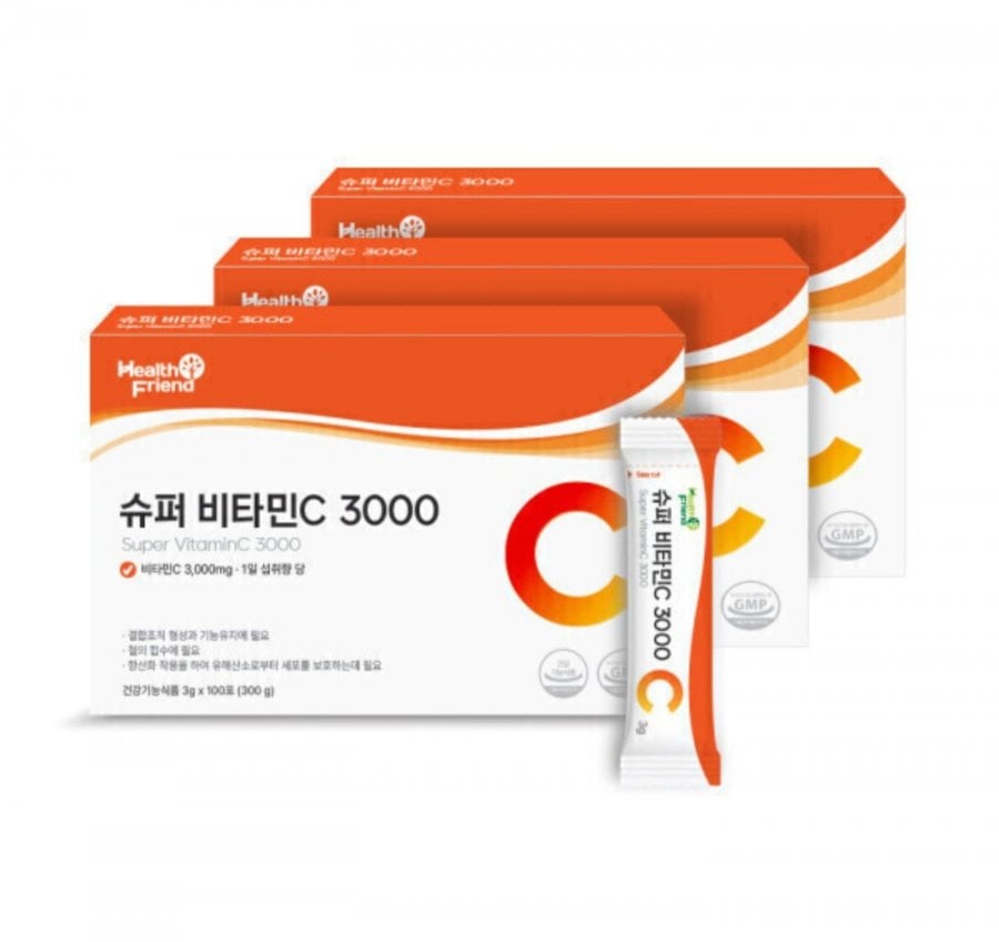 Super Vitamin C 3000 100 gói x 3 hộp