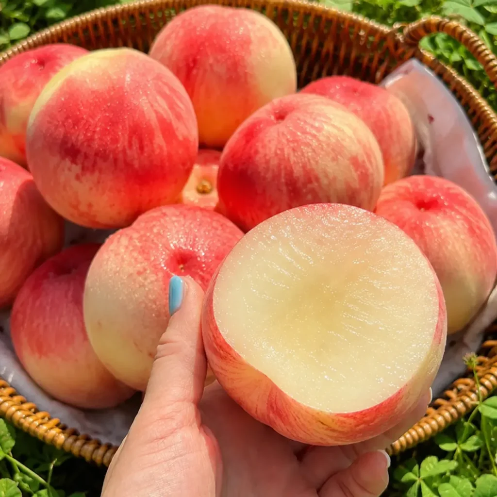 2kg đào trắng loại vừa và nhỏ